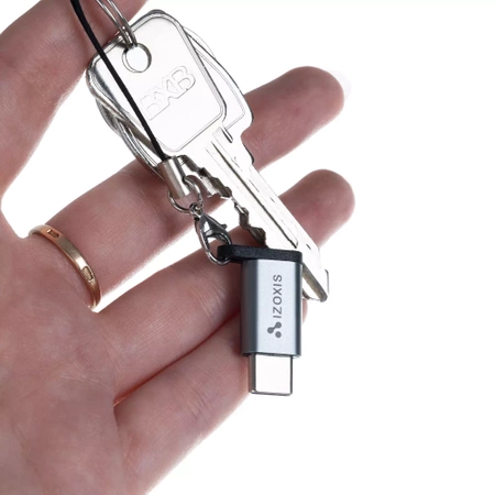Adapter Micro USB 2.0 Typ-C USB-C Przejściówka OTG IZOXIS