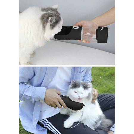 Przenośna Butelka Poidło Bidon z Miseczką dla Psa PURLOV