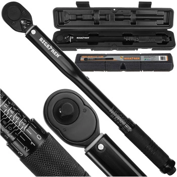Klucz Dynamometryczny 3/8" 7–112 Nm BIGSTREN Etui z Blokadą i Certyfikatem