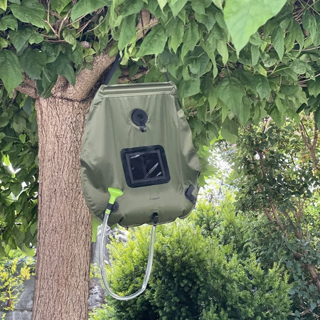 Prysznic Kempingowy Turystyczny Solarny Przenośny Polowy Natrysk Biwak 20l TRIZAND