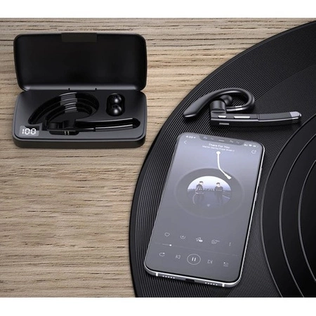 Słuchawka Bluetooth Bezprzewodowa Zestaw Słuchawkowy Rozmów Powerbank Etui IZOXIS