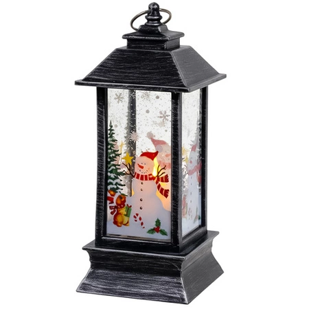 Lampka LED Lampion na Baterie Latarenka Świąteczna Dekoracja Ozdoba Srebrna Ruhhy 26755