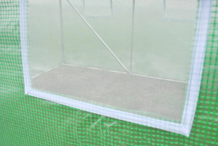 Tunel Foliowy 12m2 Ogrodowy Mocna Szklarnia 4x3x2m MALATEC