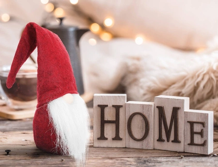 Mikołaj Skrzat Krasnal Prezent na Święta Duży 30cm ISO TRADE