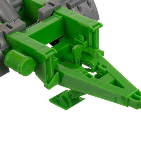 Duży Traktor z Przyczepą Ciągnik dla Dzieci na Napęd Ruchome Elementy XXL KRUZZEL