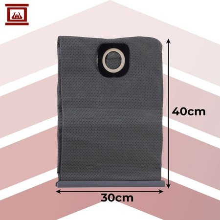 Filtr Materiałowy do Odkurzacza Piorącego Kaminer Worek na Kurz Kominka XXL