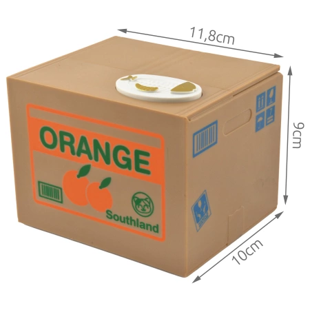 Skarbonka Kot Kotek Interaktywna Automat Miałczy Otwierana Prezent Dzieci KRUZZEL