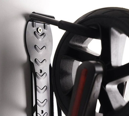 Uchwyt WIESZAK hak rowerowy na rower ścianę czarny TRIZAND