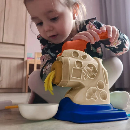 Maszynka Makaronowa Zestaw Kreatywny Masa Plastyczna Wyciskarka do Robienia KRUZZEL