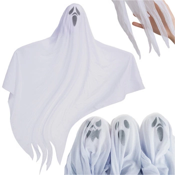 Duchy Wiszące na Halloween Dekoracja Ozdoba Wisząca 3 Straszne Duchy 75cm Ruhhy 25957