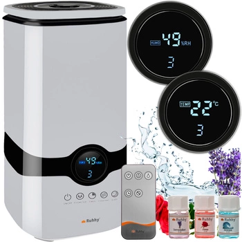 Nawilżacz Powietrza Dyfuzor Aromaterapia Zapachowy Jonizator Automatyczny RUHHY
