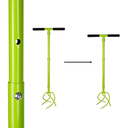 Kultywator Ręczny Spulchniacz Gleby Aerator Ogrodowy Glebogryzarka Ręczna GARDLOV