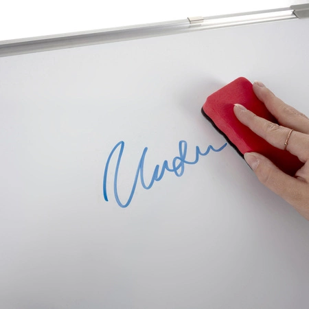 Tablica Magnetyczna Suchościeralna Biała 60x40 cm + Magnesy Gąbka Markery MAALEO