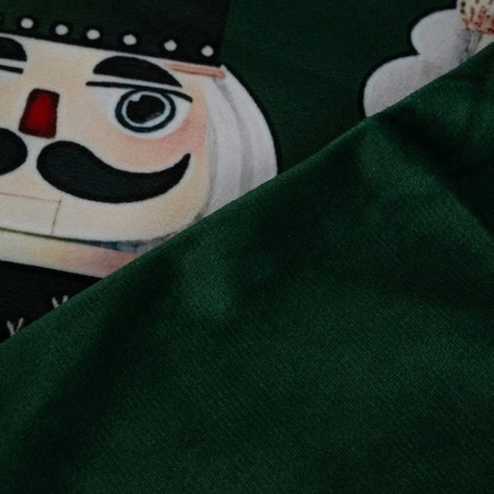 Poszewka na Poduszkę 40x40 cm Jasiek Dekoracyjna Dziadek do Orzechów Plusz RUHHY