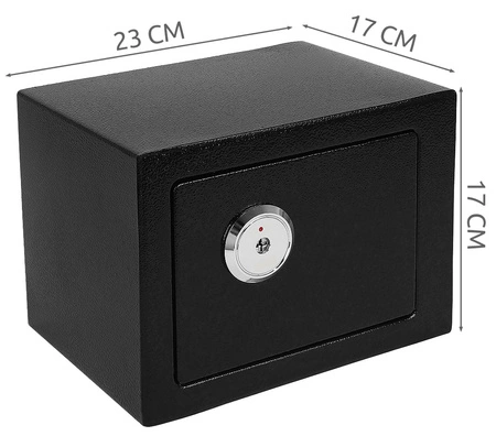 Sejf Domowy Skrytka Kasetka na Klucz Mocny Solidny MALATEC