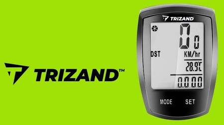 Licznik Rowerowy Bezprzewodowy Prędkościomierz LCD TRIZAND
