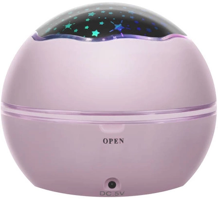 Lampka Nocna 2w1 Projektor Nieba Gwiazd Obrotowa IZOXIS