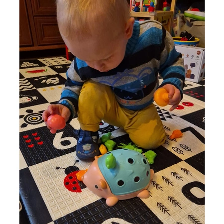 Jeżyk Zabawka Edukacyjna Sorter Układanka Sensoryczna Montessori dla Dzieci KRUZZEL