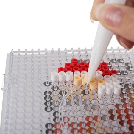 Koraliki do Prasowania Zestaw Szablony Prasowanka 6000szt Wzory + Magnesy KRUZZEL