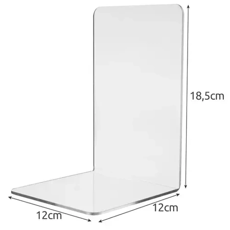 Podpórki do Książek Stojak Plexi Przezroczyste 6x RUHHY