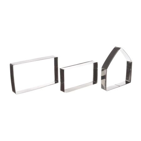 Domek z Piernika Szopka Foremki Wykrawacze Świąteczne Zestaw Wykrawaczy x10 RUHHY