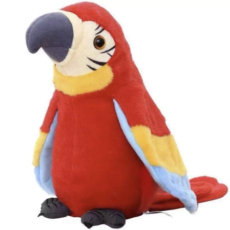 Interaktywna Gadająca Papuga Tańczy Przedrzeźniacz KRUZZEL