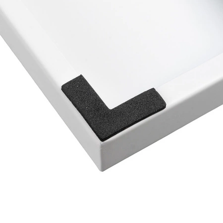 Lustro Kosmetyczne LED Soulima Duże 58x46cm Dotykowe Regulacja 15 Żarówek