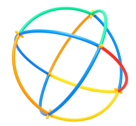 Klocki Konstrukcyjne Zestaw Słomki Patyczki 408 el KRUZZEL