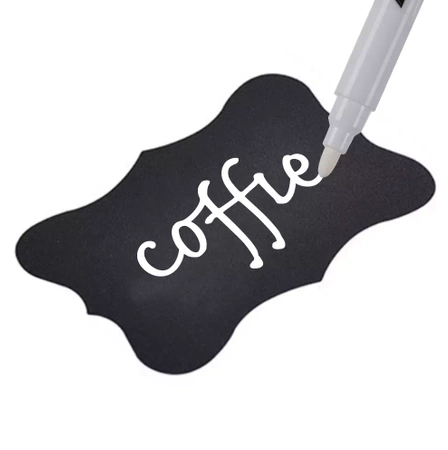 Etykiety Naklejki na Przyprawy Słoiki 24 szt MALATEC