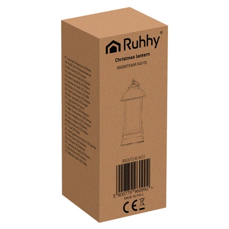 Lampka LED Lampion na Baterie Latarenka Świąteczna Dekoracja Ozdoba Biała Ruhhy 26753