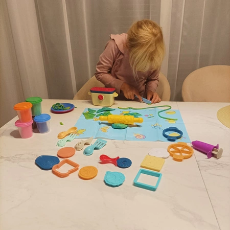 Zestaw Masa Plastyczna Kreatywny Duży Maszynka Ciasto do Robienia Toster XL KRUZZEL