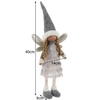 Wróżka Świąteczna Anioł Figurka Elf Pomocnik Św Mikołaja Dekoracja 40cm XL RUHHY 