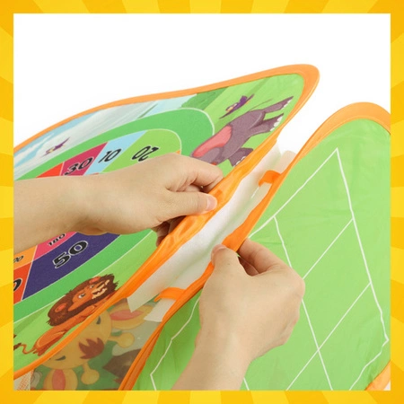 Gra zręcznościowa Kruzzel Rzut piłeczkami woreczkiem zestaw 3w1 dla dzieci 26751