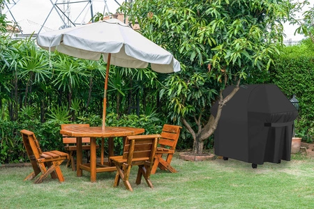 Pokrowiec na Grill Ogrodowy Wodoodporny na Grilla KAMINNER