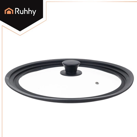 Pokrywka Uniwersalna 3w1 Ruhhy Silikonowa do Garnków i Patelni 28 30 32 cm 25561