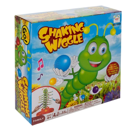 Gra Zręcznościowa Tańcząca Stonoga Gąsienica na Kulki Rodzinna dla Dzieci KRUZZEL