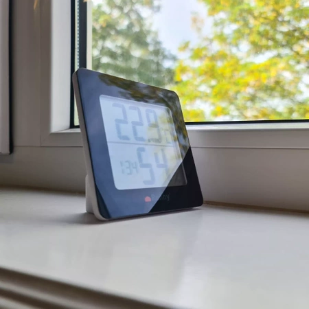 Termometr Elektroniczny Stacja + Higrometr 5w1 LCD RUHHY