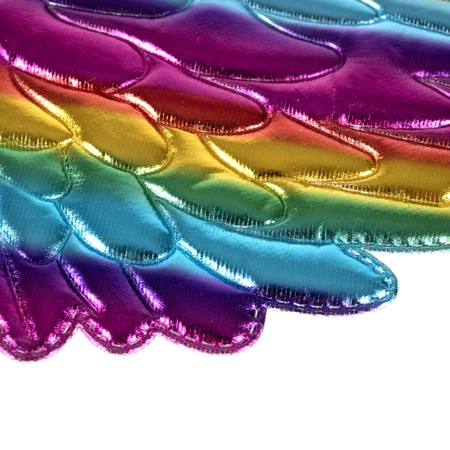 Strój Jednorożec Spódniczka Kostium Przebranie Skrzydła Tęczowy Opaska Bal KRUZZEL