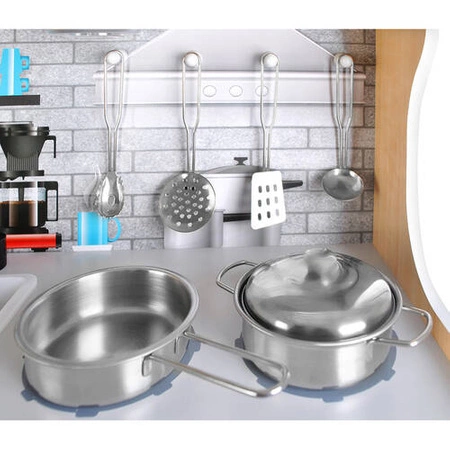 Drewniana Kuchnia dla Dzieci XL Światło Akcesoria KRUZZEL