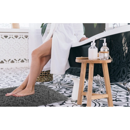 Dywaniki Łazienkowe Komplet Antypoślizgowe Dywanik Łazienkowy 3 cz. Miękkie RUHHY