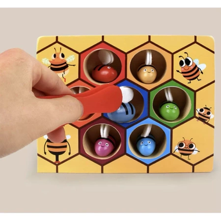 Gra Plaster Miodu Montessori Pracowite Pszczółki KRUZZEL