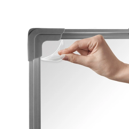 Tablica Magnetyczna Suchościeralna Biała 60x40 cm + Magnesy Gąbka Markery MAALEO