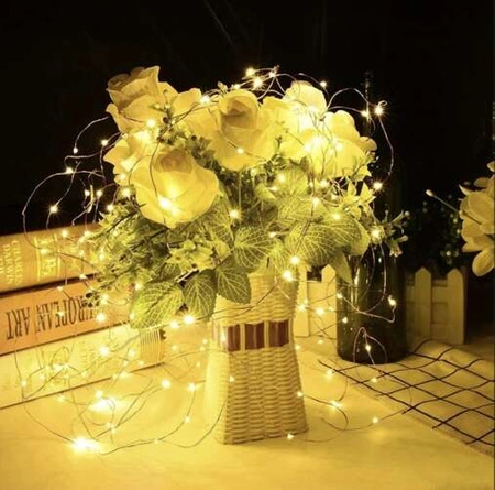 Girlanda Solarna Ogrodowa Lampki Solarne 150 LED Drucik Łańcuch Świetlny GRADLOV