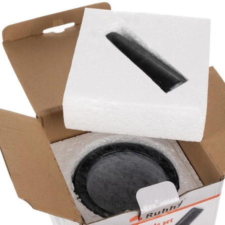 Moździerz Kuchenny z Tłuczkiem Kamienny do Przypraw Ziół Duży Ciężki Marmur RUHHY