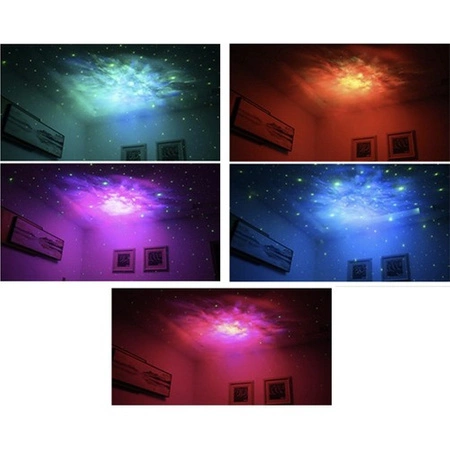 Projektor Gwiazd Astronauta Lampka Nocna LED Rzutnik na Pilota IZOXIS