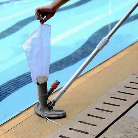 Odkurzacz do Basenu i Oczka Wodnego SPA Zestaw Czyszczący Dno z Siatką BIGSTREN 20931