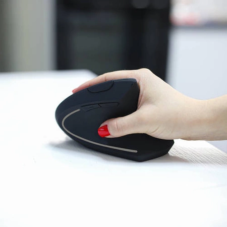 Mysz Bezprzewodowa Pionowa Wertykalna Ergonomiczna IZOXIS