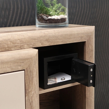 Sejf Domowy z Zamkiem Elektronicznym Ścienny Elektroniczny Kasetka na Kod Ruhhy 26101