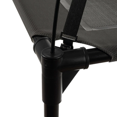 Zadaszone Legowisko dla Psa Podwyższone z Daszkiem Matą Turystyczne XXL PURLOV