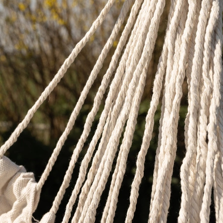 Fotel Wiszący Krzesło Brazylijskie Huśtawka Hamak Ogrodowy Bujany Poduszki GARDLOV